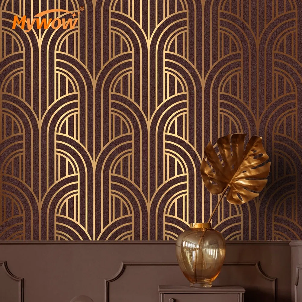 Wholesale Price & Hot Sale Waterproof PVC Metallic Wallpaper