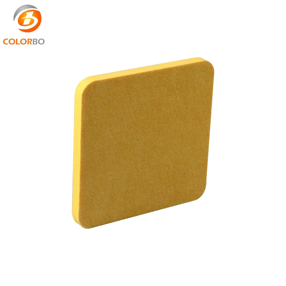EN 13501 Polyester Acoustic Panels Wall Tiles