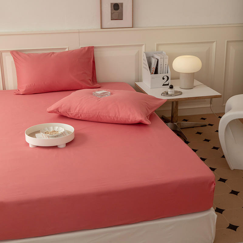 Comfortable Floral Animal and Leaf Pattern Polyester Bedding Sheet Disposable Solid Fitted