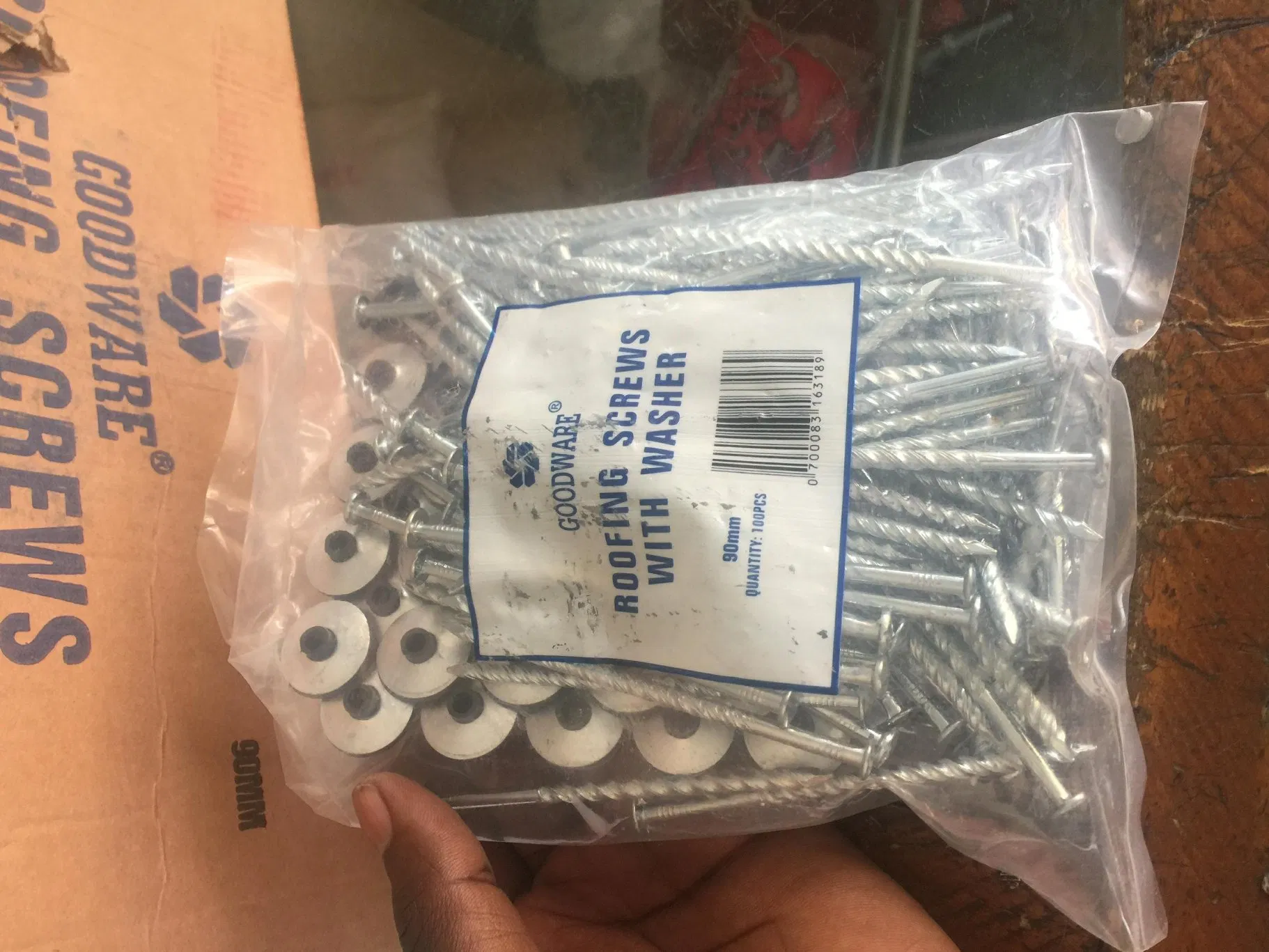 Roofing Screw Nails with Umbrella Head