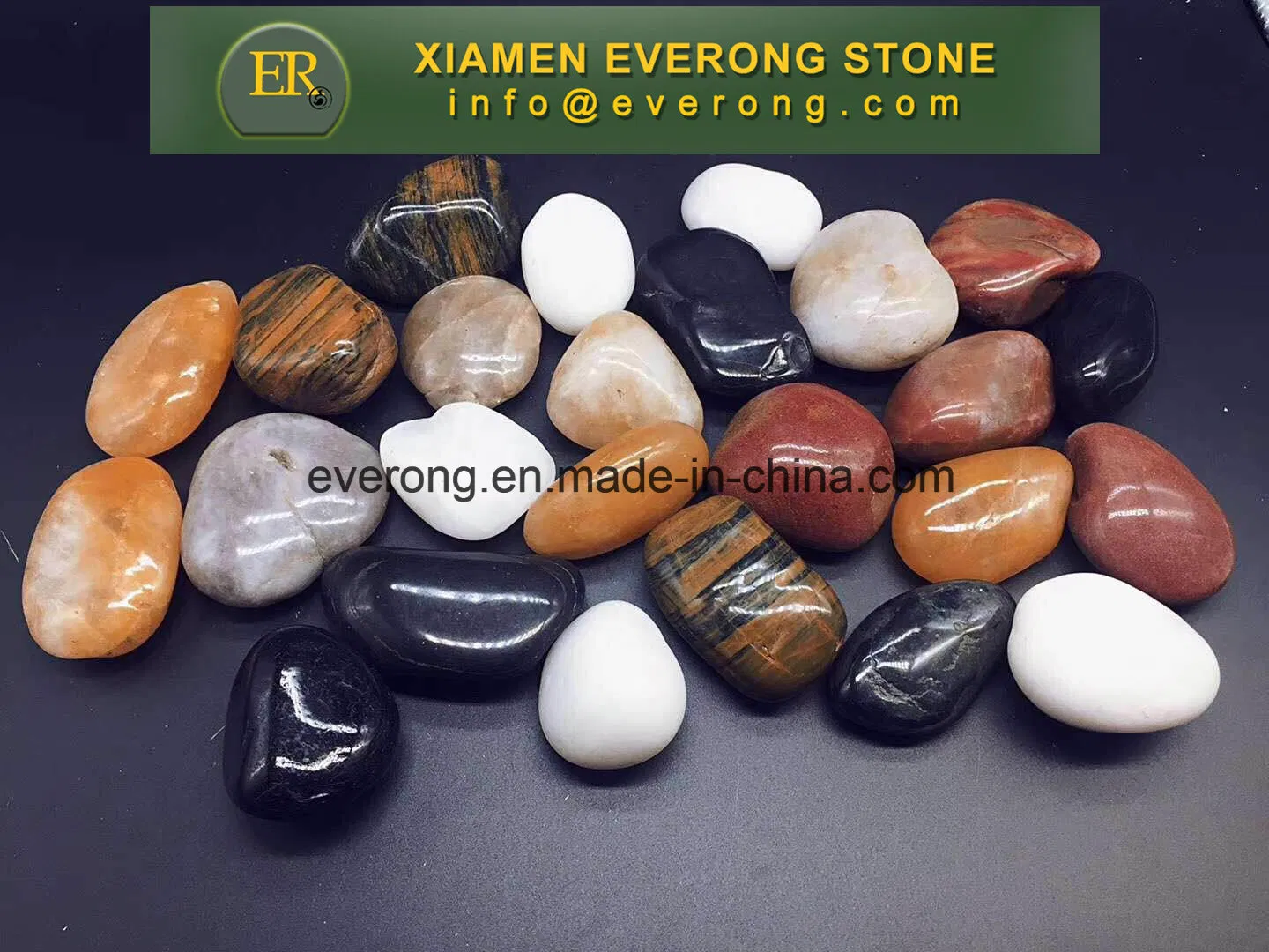 Natural River Rock Stone Pebble for Flooring Tile/Garden/Driveway
