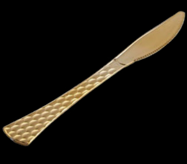 Elegant Hammered Silver Disposable Cutlery Set for Events