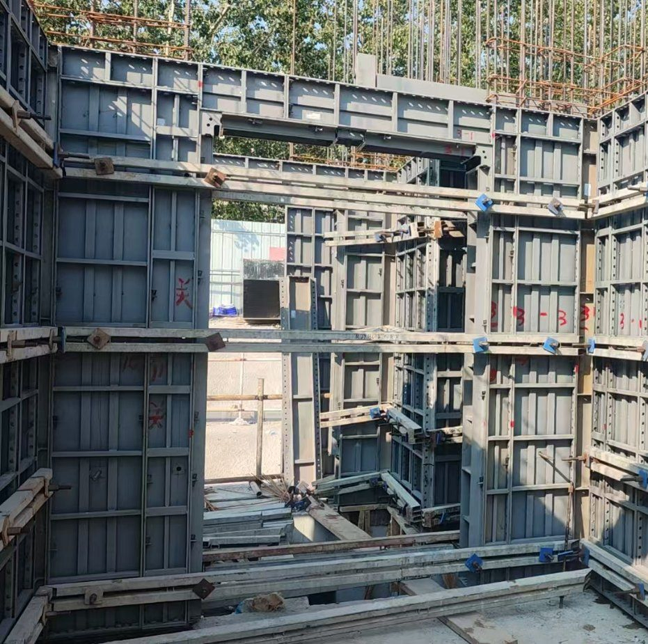 Easy Scaffolding Building Material Concrete Steel Aluminum Panel Tunnel System Slab Prop Cone Accessories Steel Frame Formwork for Construction