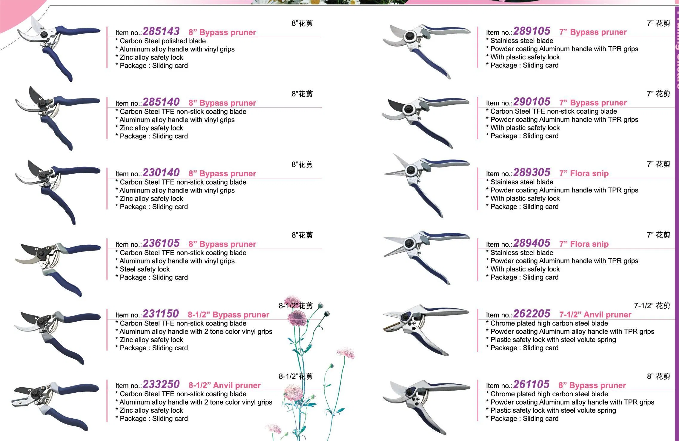 Affordable High-Performance Pruning Shears for All Your Needs