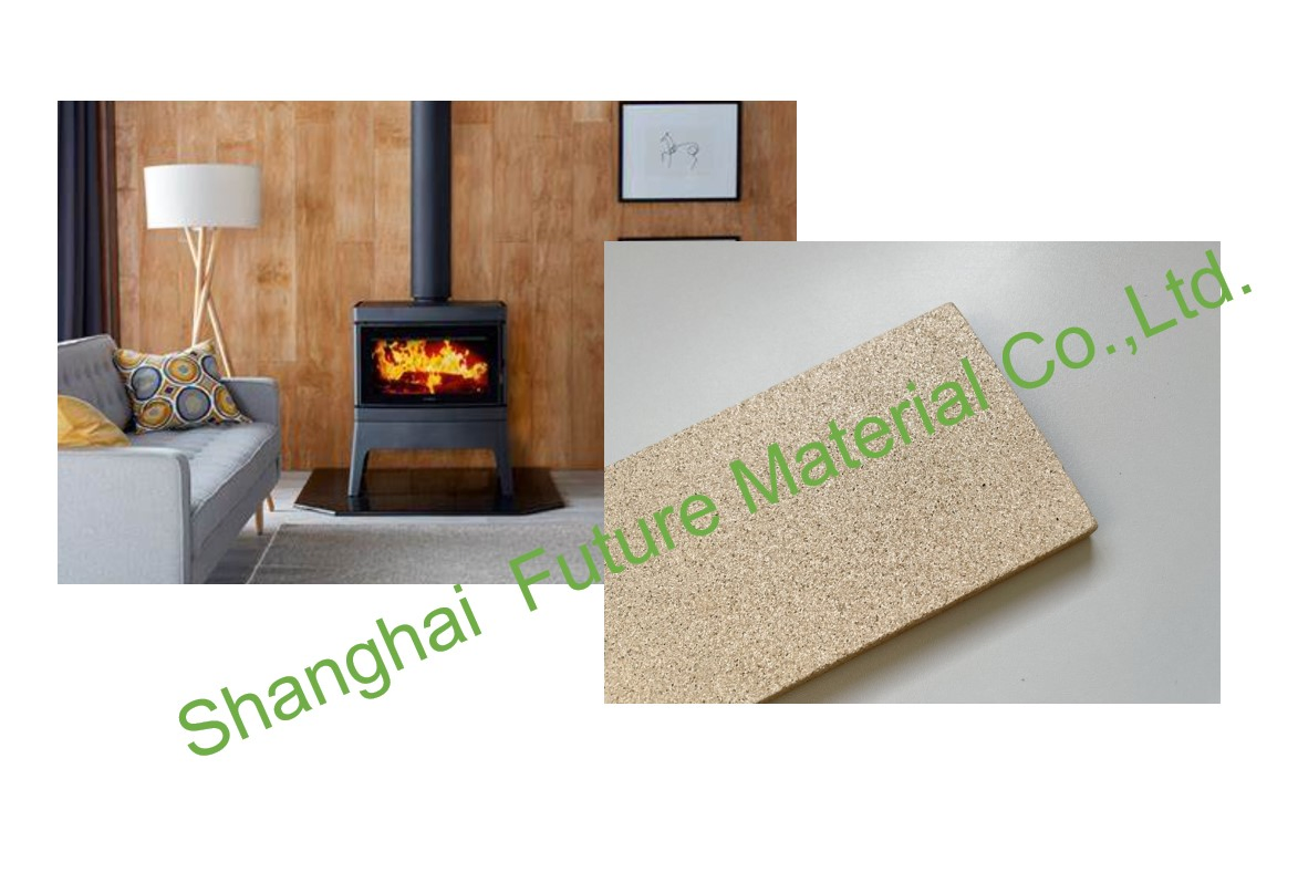 Огнеупорная вермикулитовая плита 30 мм для камина