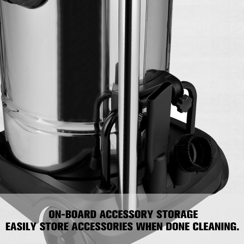 Double-Motor Industrial Large Capacity Vacuum Cleaner High Power Wet &Dry Vacuum Cleaner