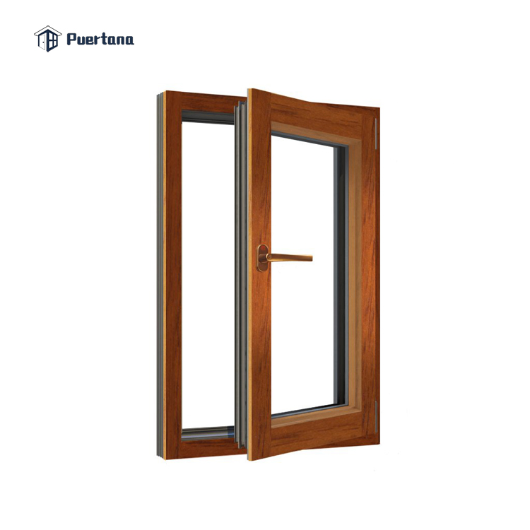 Wood Aluminum Passive House Windows and Doors for Home Residential