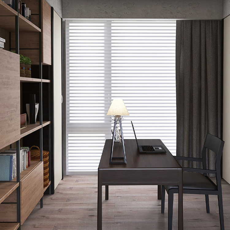 Manufacture High Quality Double Layer Shangri-La Blinds