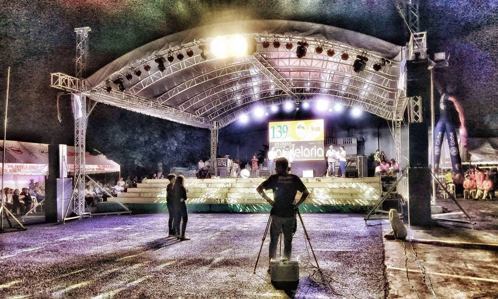 Aluminum None Truss Rooftop Event for Sale 12X12X7m