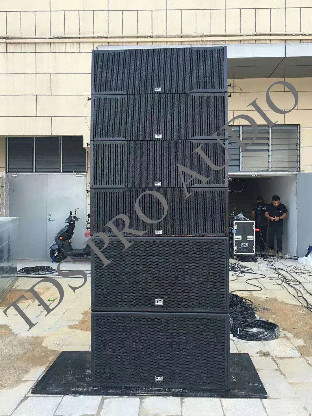Dual 18inch Subwoofer Outdoor Performance Professional Stage Sound System