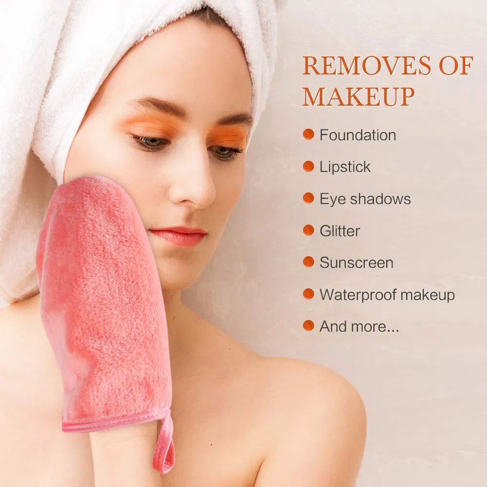 Microfiber Makeup Remover Pads Facial Exfoliating Cleaning Cloth for Washing Face