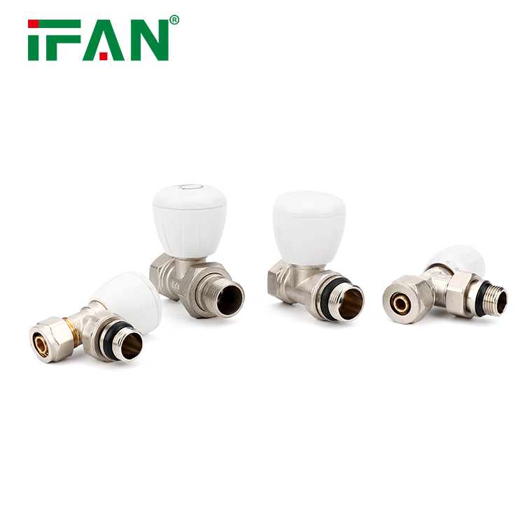 Ifan Good Price Thermostatic Radiator Valve Radiator Valve 1/2 3/4 Inch Brass Radiator Valve