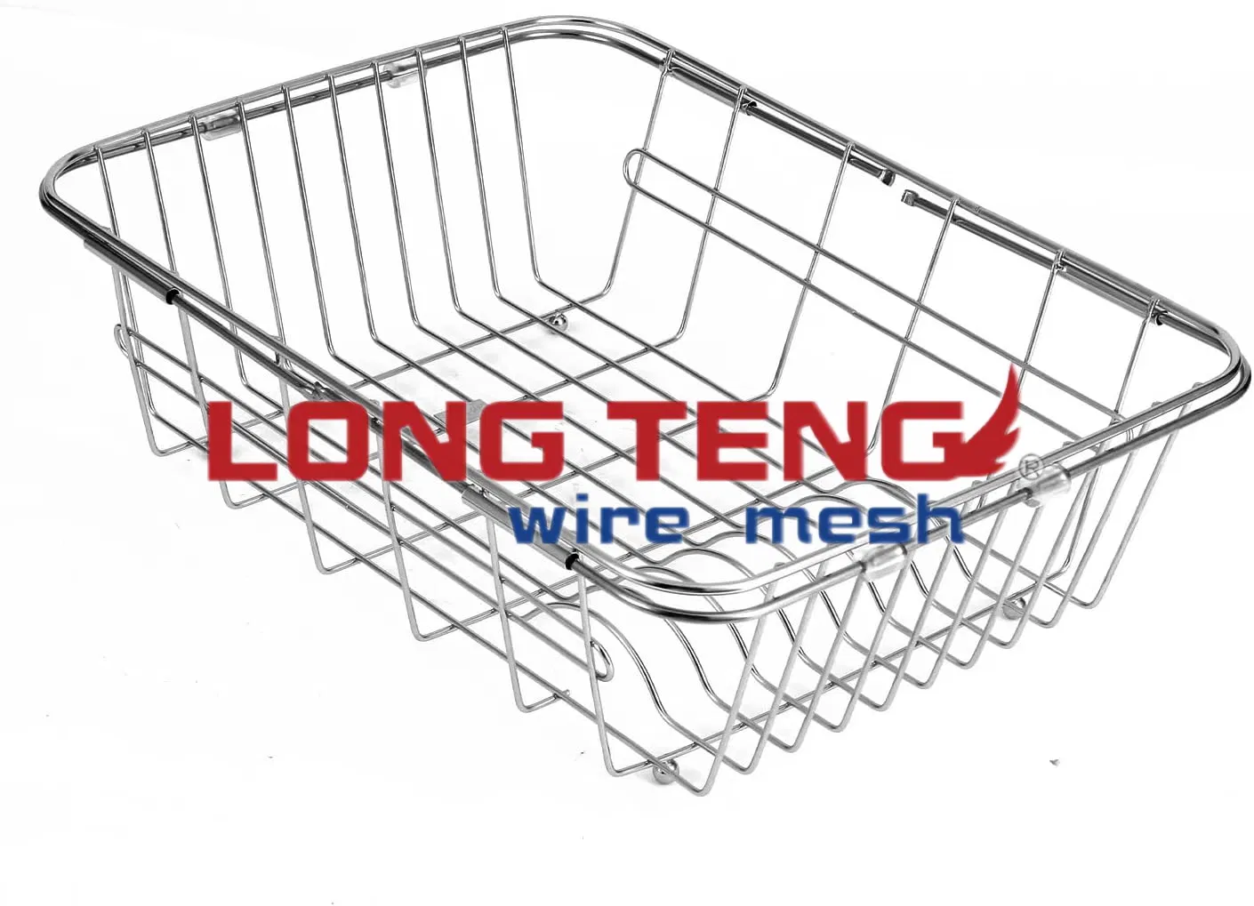 Customized Stainless Steel 304 Wire Basket Storage Wholesale Metal Mesh Basket