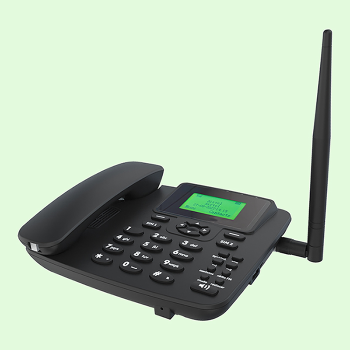 Fixed Volte LTE Wireless B/W Cordless Telephone