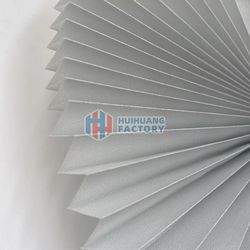Retractable UV Resistance Curtain Pleated Window Blinds Fold Plisse Shade Fabric