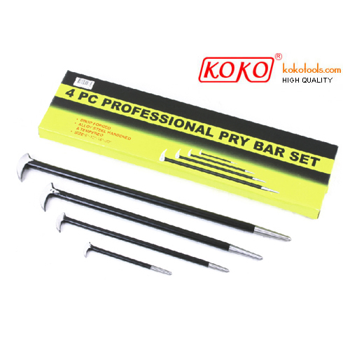 Round Lever Nail Puller in 4PCS Kit Color Box Packing