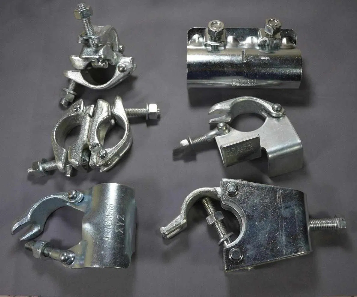 Standard Galvanized Pressed Scaffolding Double Coupler Right Angle Coupler Swivel Coupler Scaffolding Joint Coupler