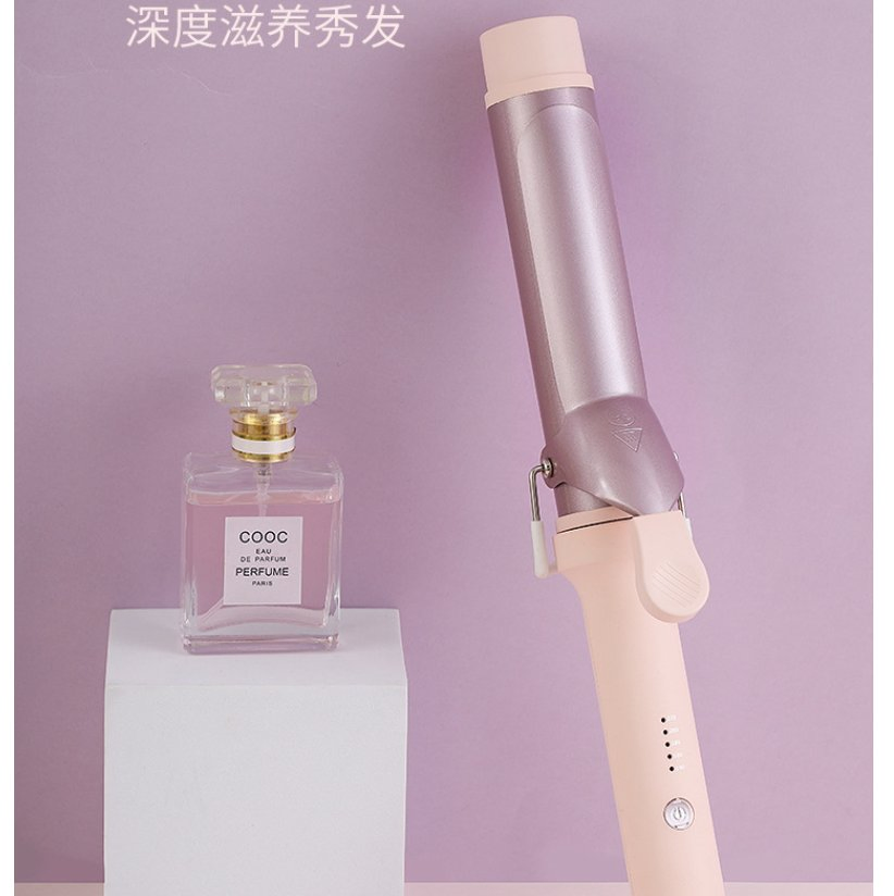 2-in-1 Hair Curler and Straightener with 40mm Ceramic Barrel