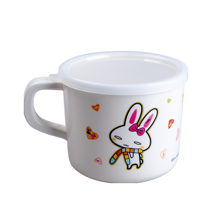 Melamine Tableware Cup Lucky Rabbit Covered Children's Cup