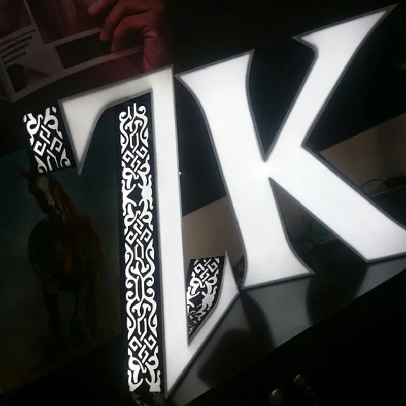 3D Outdoor LED Illuminated Channel Letters Shop Sign Letter Customized Signage