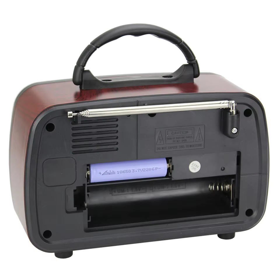 Ретро радио NS-8128BT с Bluetooth, деревянный корпус