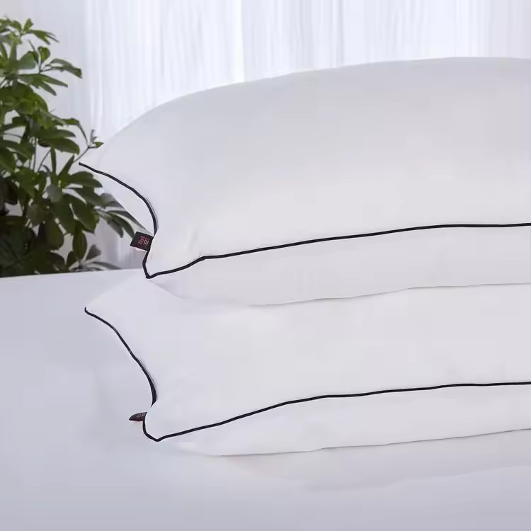 3D Polyester Hollow Fiber Microfiber Bed Soft Neck Pillow Insert