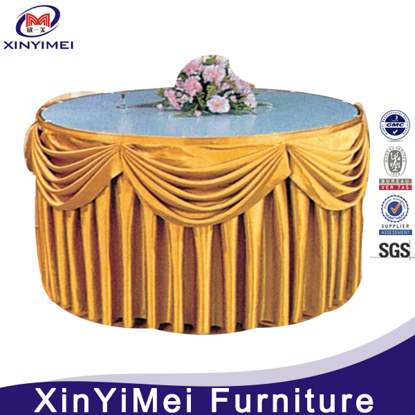 Cheap Different Decorative Banquet Table Skirt