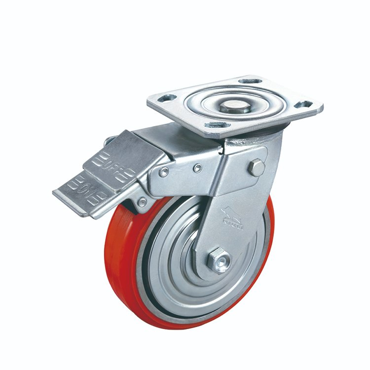 Premium Korean Elastic PU Wheels with Durable Plastic Core