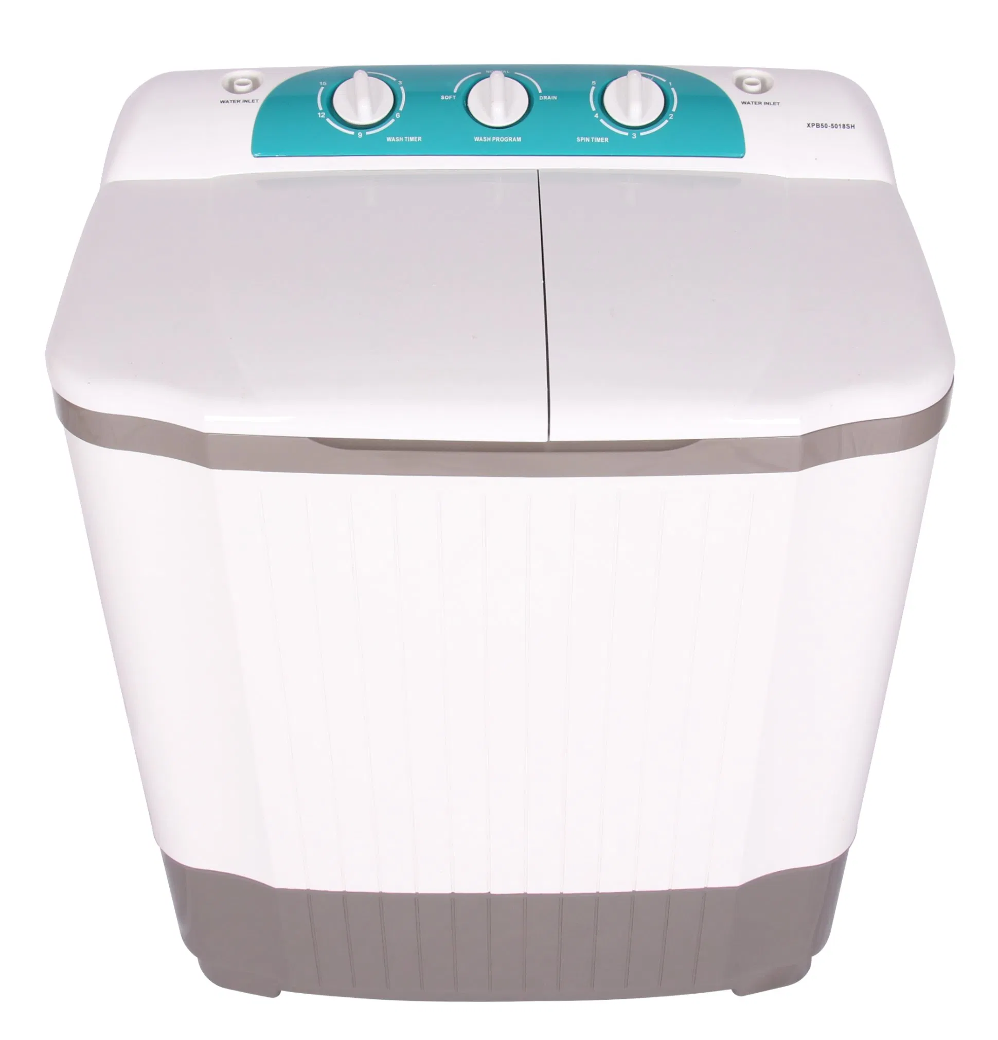 Factory Direct Sale 6kg Portable Double Tub Semi-Automatic Washing Machine