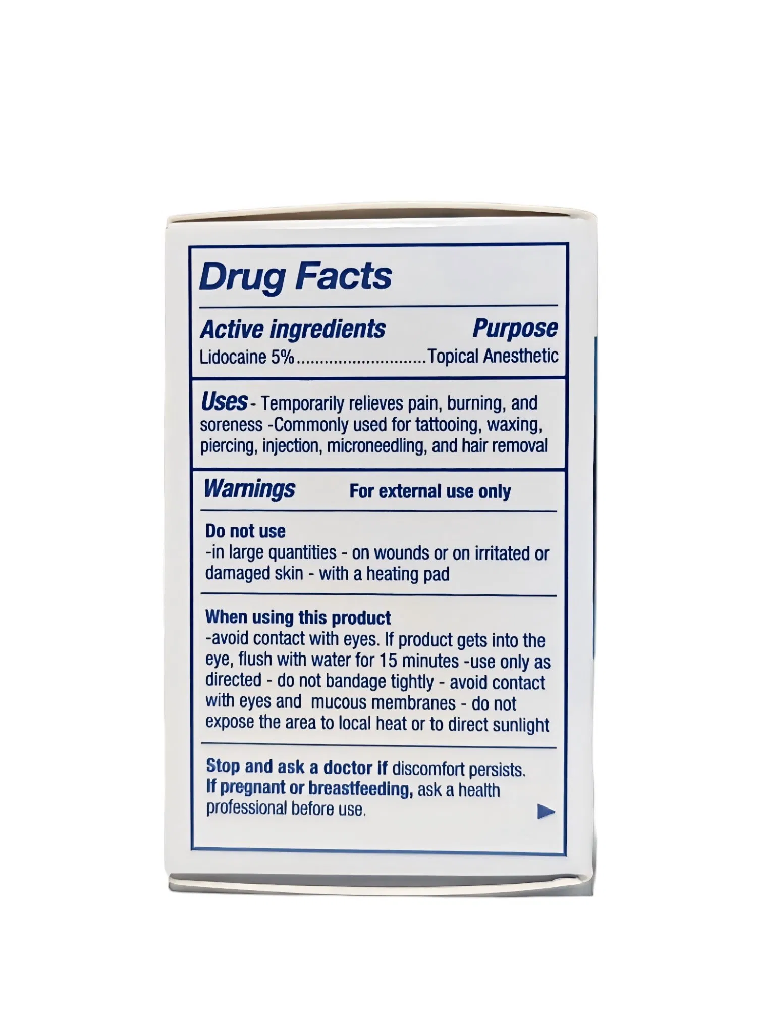 Factory Deep Penetration Tattoo Aids Lidocaine Numbing Cream