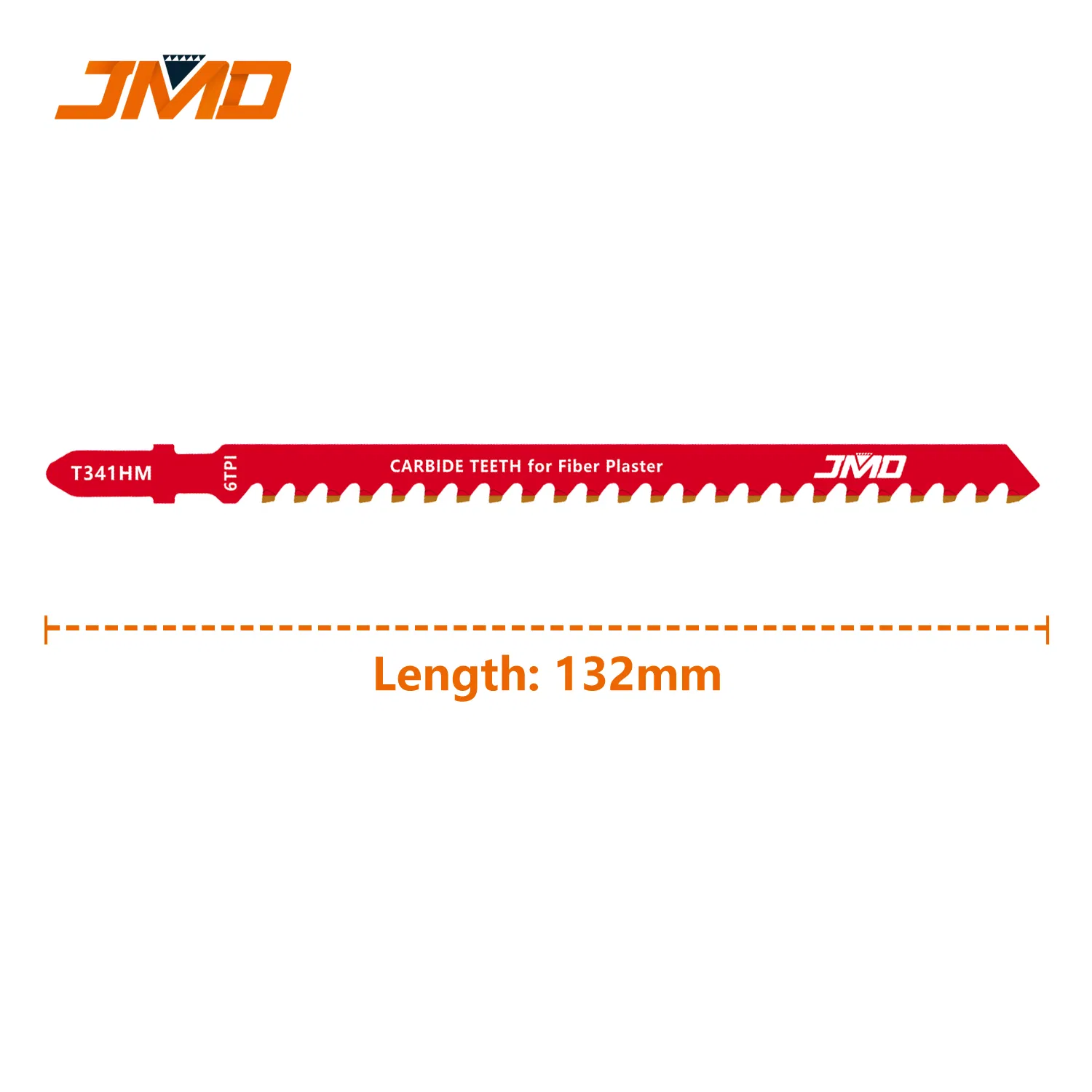 T341hm 132mm 6t Carbide Jigsaw Blade for Fiber Plaster