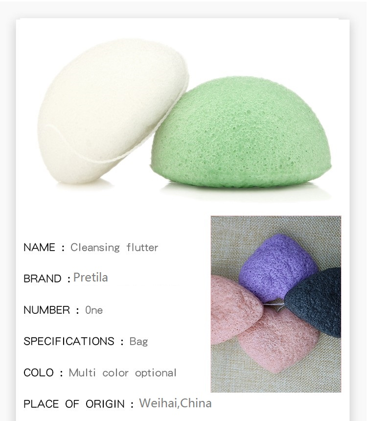 Cleaning Cosmetic Puff Fashion Makeup Konjac Cleaning Facial Puff