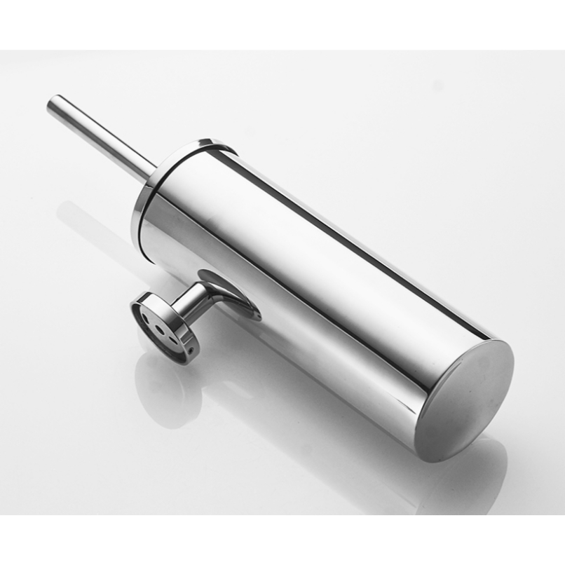 Sleek Wall-Mounted Toilet Brush Set for a Tidy Home