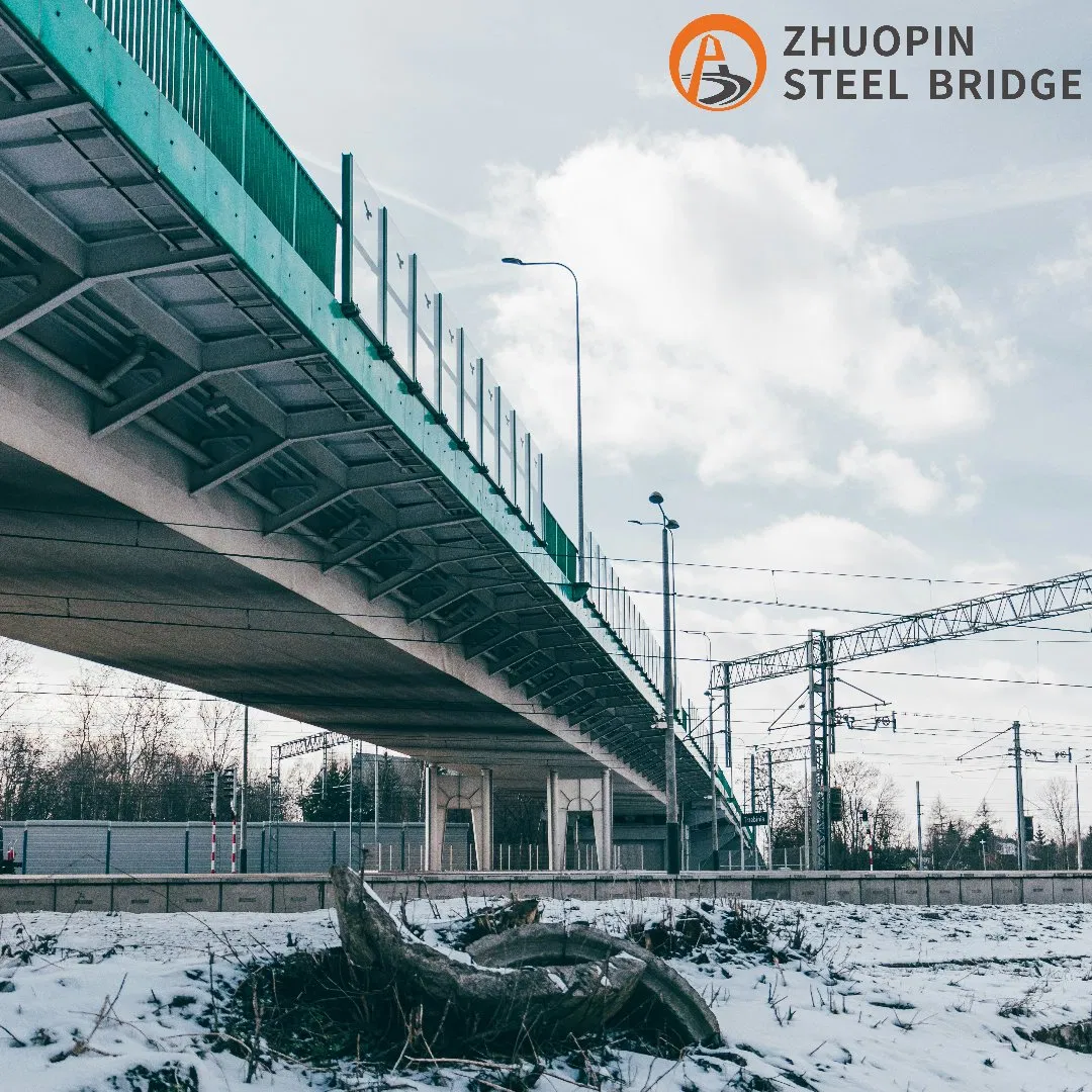 Prefabricated Steel Structure Bridge Heavy Steel Bridge Raiway Highway Truss Box Girder Beam