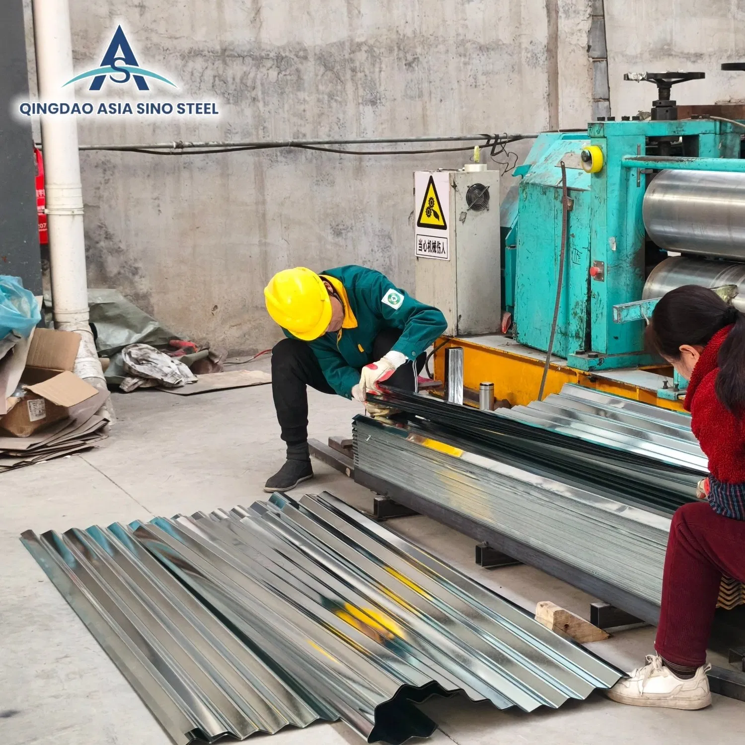 Dx52D Corrugated Galvanized Steel Roof Sheet Plate