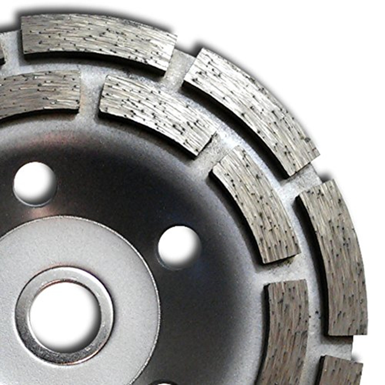 High Quality Double Diamond Grinding Cup Wheel for Cutting Marble