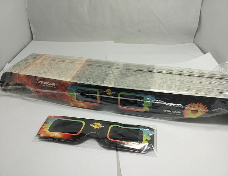 2022 Internet Celebrity Solar Eclipse Glasses Paper 3D Solar Eclipse