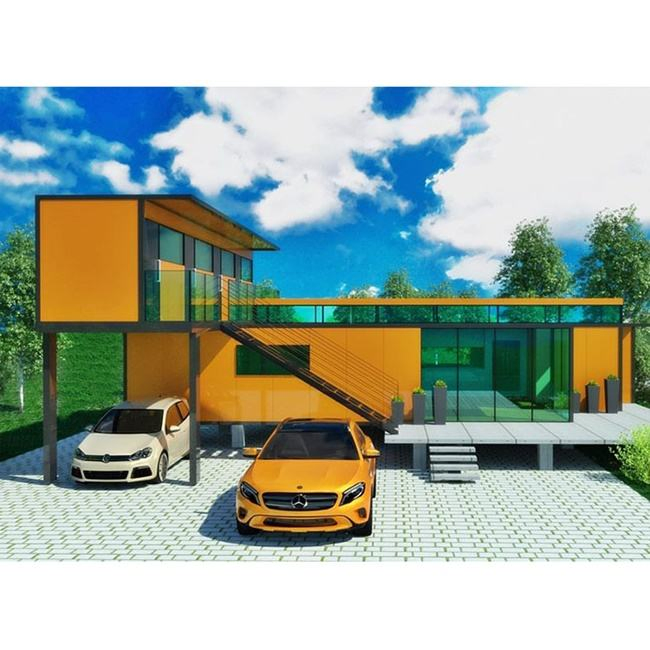 China Wholesale Multifunction Luxury American Australia Standrand Modern Mobile Home Modular Container Steel Structure Building Prefabricated House Prefab House