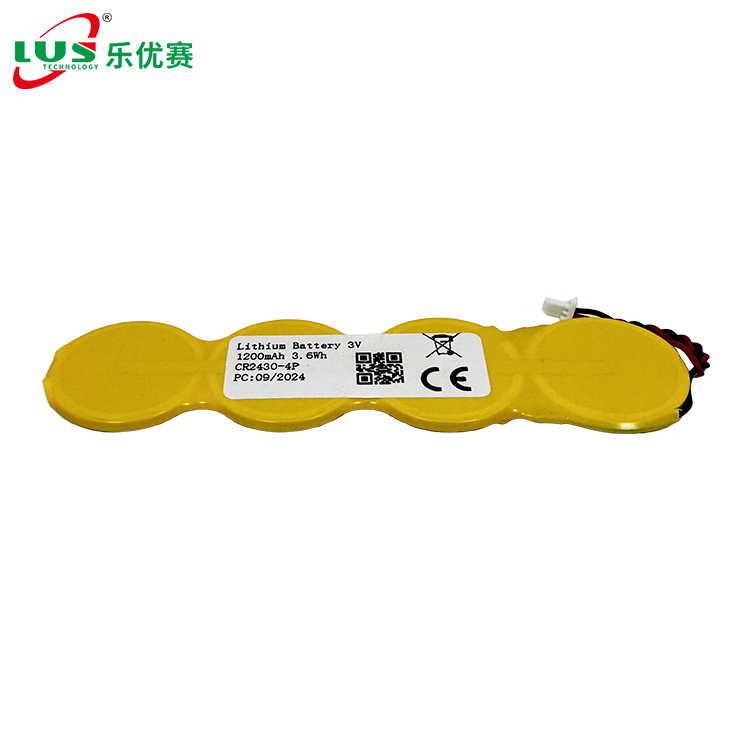 Батарейный блок CR2430-4P 3V 1200mAh с коннектором