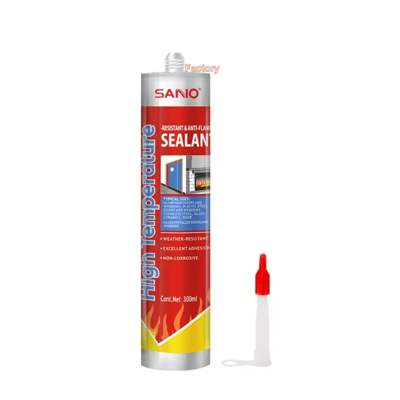 High-Temperature Resistant Silicone Sealant Glue Stick Building Material Polyester Resin Adhesive