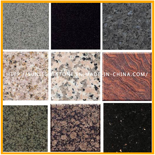 Natural Building Material Polished/Flamed/Honed G682/G654/G603/G664/G439/G562 White/Black/Grey/Yellow/Brown/Beige/Green Granite for Tiles Countertop Tombstone