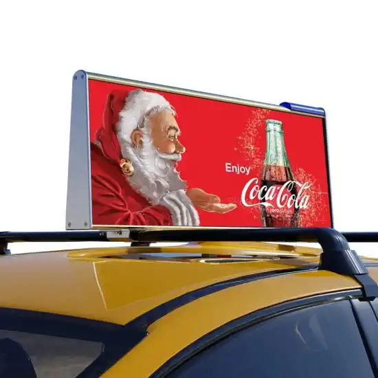 Taxi Advertising Screen Car Top LED Display