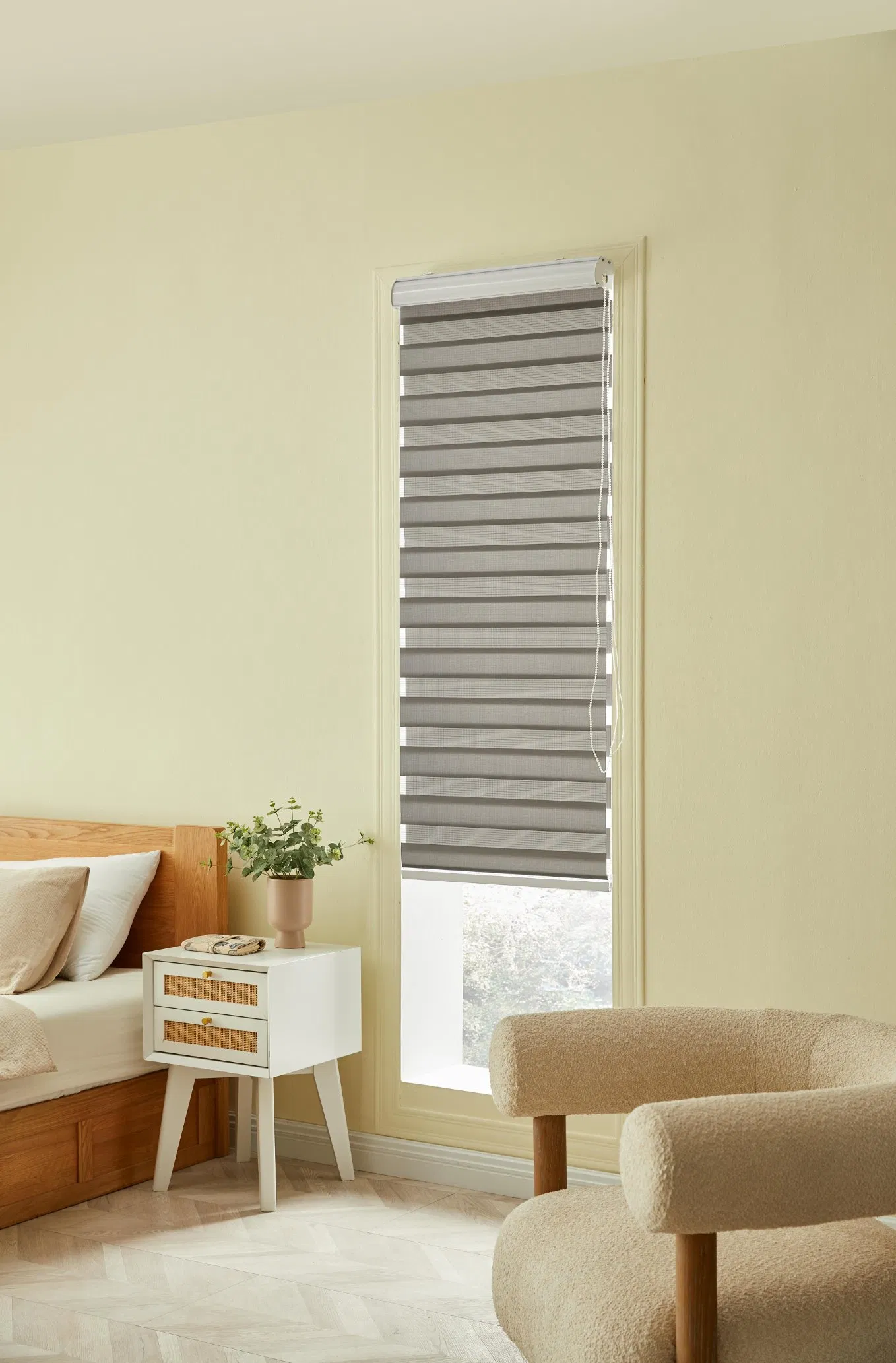Dual Roller Shades Light Filtering Roller Window Shade Day and Night Blind