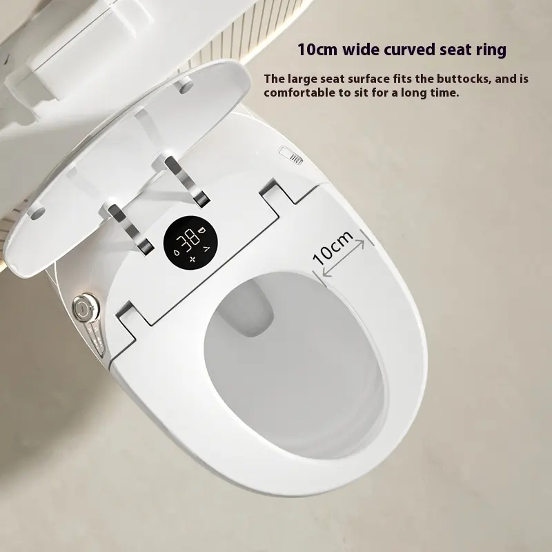 2025 Wall Mounted Intelligent Tank-Free Household Automatic All-in-One Sensor Small House Colorful Egg Bidet Smart Toilet