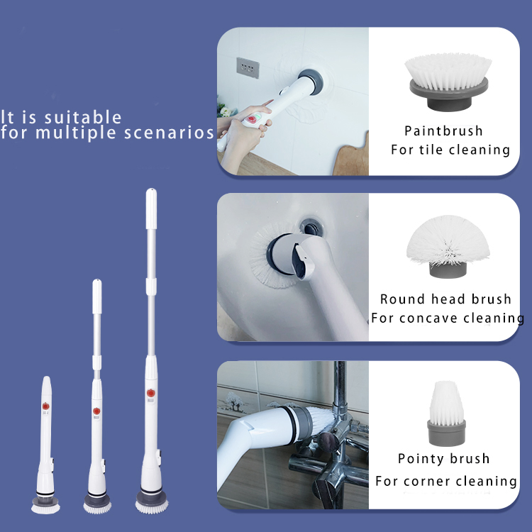 Electric Scrubber Cleaning Brush Lash Clean Brush Cordless Electric Cleaning Brush