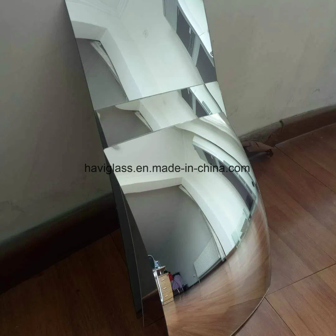 Хромированное выпуклое зеркало заднего вида