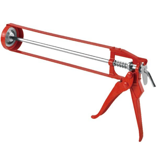 Heavy-Duty Caulking Gun with Comfort Grip - 10: 1 Thrust Ratio for Smooth Sealant Application