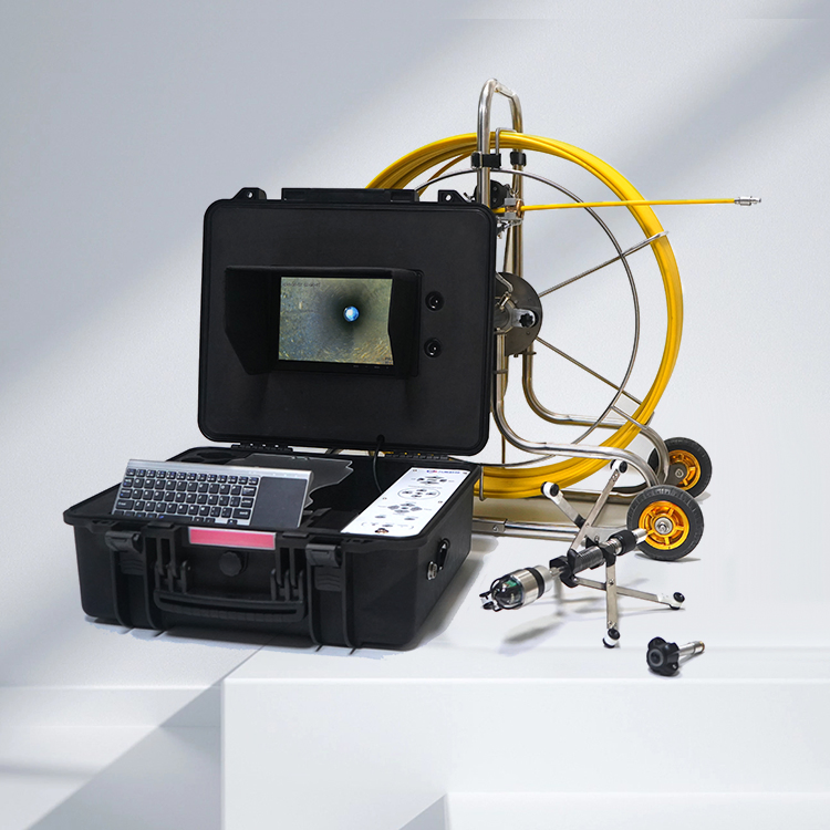 Jiutai Gt220 Megapixel Industrial Sewer Pipe Video Inspection Borescope Pushrod Flexible Camera