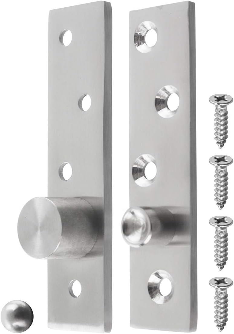 304 Stainless Steel 360 Rotation Hidden Door Pivot Hinge Invisible Pivot Hinge