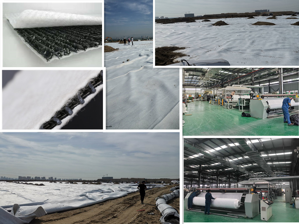 Compound HDPE Composite Geotextile Geonet for Road Railay Highway Landfill Drainage Network Extruder Machine